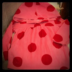 🍎 Carter’s 24m  Snuggly fleece tunic hoodie